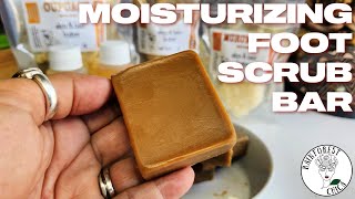 Moisturizing Foot Scrub Bar  DIY [upl. by Mavra759]