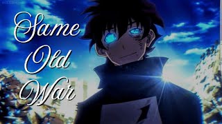 Kekkai Sensen「AMV」 Same Old War Legendado PTBR [upl. by Gonta]