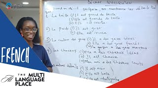 Comment décrire quelquun How to describe a person  FRENCH LESSON 20 [upl. by Aerdnod]