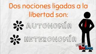 ÉTICA Libertad heteronomía y autonomía [upl. by Littlejohn296]