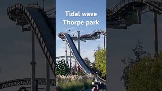 Tidal wave Thorpe park thorpeparkresort thorpepark tidalwavethorpepark tidalwave waterride [upl. by Longan]