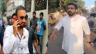 Big News Feroz Khan Vs Majid Hussain Clash in Nampally [upl. by Hinze]