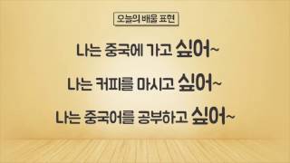 차이나탄 중국어 인강으로 배우는 기초중국어회화 quot하고 싶다quot 패턴 공부하기 [upl. by Aynotal]