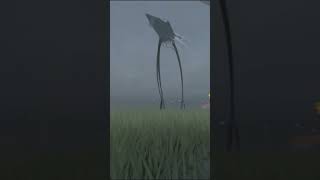 War of the worlds tripod attack roblox waroftheworlds [upl. by Usanis]