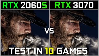 RTX 3070 vs RTX 2060 SUPER  Test in 10 Games  1080p [upl. by Alfy864]