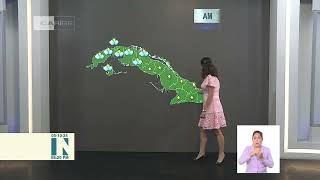 El Tiempo en Cuba algunas lluvias en occidente y centro [upl. by Modla330]