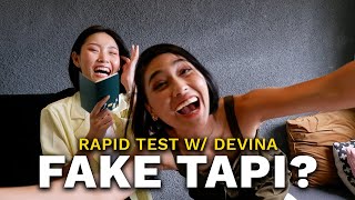 TERNYATA DEVINA INTM SUKA DI  RAPID TEST 1 [upl. by Kristian]