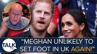 “Meghan Markle Is Unlikely To Set Foot In UK Again” Prince Harry Heads Back To LA After Flying Visit [upl. by Ardnasella178]