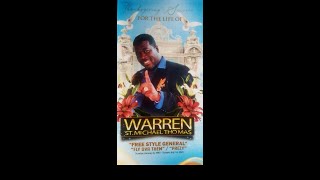 Warren St Michael Thomas funeral Official Video [upl. by Ellenahc929]