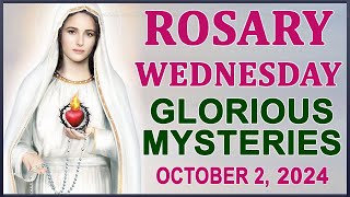 The Rosary Today I Wednesday I October 2 2024 I The Holy Rosary I Glorious Mysteries [upl. by Mcmaster]