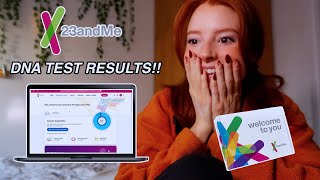 British Girl Takes a DNA Test SHOCKING Results… 23andMe DNA Test LIVE Reaction  Where Am I From [upl. by Yoc]