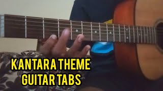 Kantara Theme  Varaha Roopam song  Guitar Tabs [upl. by Melissa]