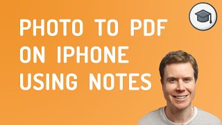 Convert Photos to PDF on iPhone for Free using Notes [upl. by Aiuqes230]