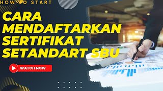 CARA MENDAFTARKAN SERTIFIKAT STANDART SBU DI OSS RBA [upl. by Centeno]