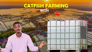 100 Catfishes Farm Setup Tutorial  Backyard square tank farming [upl. by Savart]