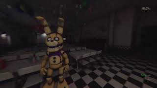 20202020 mode on five nights at fredbears [upl. by Imehon763]