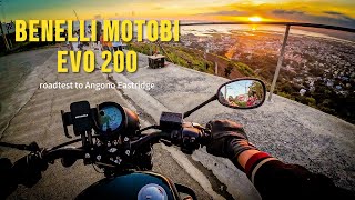 BENELLI MOTOBI EVO 200 ROADTEST to ESCALERA ANGONO EAST RIDGE [upl. by Brendon]