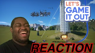 THEME PARK OF PERPETUAL TERROR LETS GAME IT OUT REACTION [upl. by Erialb]