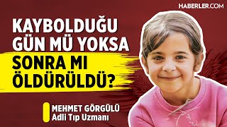 quotBirinci Şüpheli Amca Olarak Görünüyor”  Adli Tıp Uzmanı Mehmet Görgülü [upl. by Ashelman]