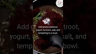 Beetroot pachadi recipe healthyrecipe pregnancy iron beetroot healthydiet foodie foodshorts [upl. by Ahsel]