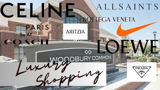 LUXURY SHOPPING  WOODBURY COMMON PREMIUM OUTLETS  UPSTATE NY [upl. by Mcadams629]