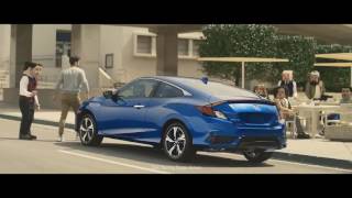 2016 Honda Civic Coupe Commercial Skate Park [upl. by Nylannej]