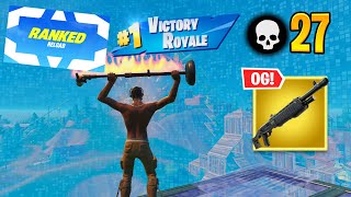 Fortnite Ranked Reload  High Kill Solo vs Squads OG Gameplay Keyboard amp Mouse [upl. by Artina]