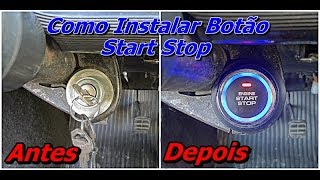 Como Instalar Botão Start Stop  How to Install Start Stop Button  Start Stop em Carro Antigo  FVM [upl. by Esila]