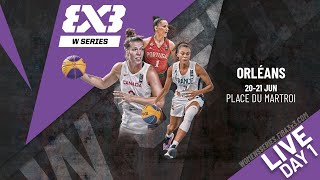 RELIVE  FIBA 3x3 Women´s Series Orléans Stop 2024  Day 1 [upl. by Amaras425]