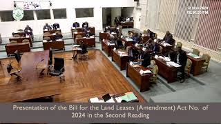 Vanuatu Parliament 2nd Ordinary Session of 2024  Wednesday 13rd November 2024 PM [upl. by Ellerihs]