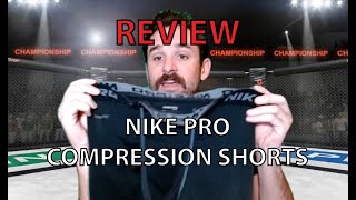 Nike Pro Compression Shorts Review [upl. by Norri]