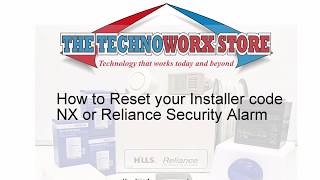 How to Reset Hills NX or Reliance alarm installer code [upl. by Adur]