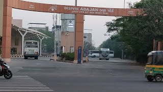 GSRTC Bus Departing At Adajan Bus PortSurat [upl. by Yme]