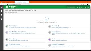 Middlesex College  How to Add and Drop a class [upl. by Nylitsirk]