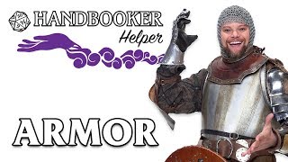 Handbooker Helper Armor 101 [upl. by Ahsikam574]