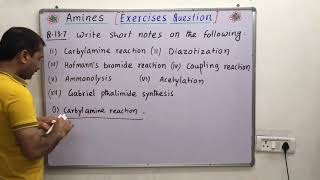 Carbyl amine reaction  test of primary amine [upl. by Breger]