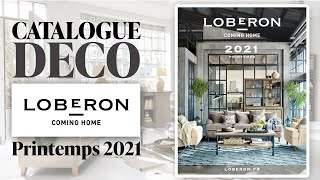 Catalogue décoration LOBERON complet  Collection Printemps 2021 [upl. by Reynold650]