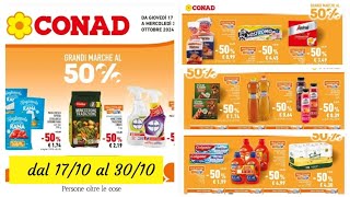 volantino conad dal 17 al 30 ottobre grande sconti [upl. by Karin]