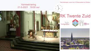 2252021 Het HVormsel Eucharistieviering live vanuit de HBlasiuskerk te Delden [upl. by Cutty]