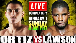 🔴LIVE Vergil Ortiz Jr vs Fredrick Lawson Boxing Commentary 12 Rounds Light Middleweight Bout [upl. by Dottie482]