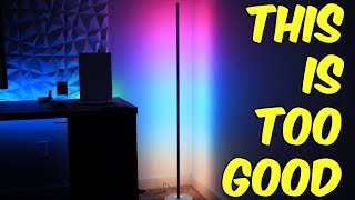 Review of the Govee RGBIC Smart Floor Lamp Works with Alexa and TONS of Customization [upl. by Iilek]