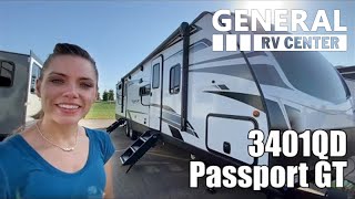 KeystonePassport GT3401QD  RV Tour presented by General RV [upl. by Ruth]