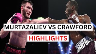 Bakhram Murtazaliev vs Terence Crawford Highlights amp Knockouts [upl. by Olga]