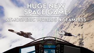 Qanga  MASSIVE Space Game  Seamless Landings Atmospheric Planets and More [upl. by Creath913]