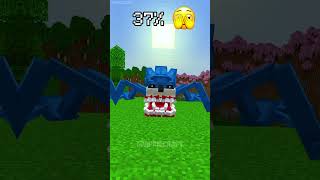 SHIN SONIC TAPES Evolution in MINECRAFT minecraft sonic [upl. by Magbie]