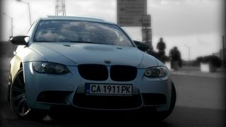 BMW M3 E90 w Akrapovic  Burnout and Accelerations [upl. by Maxim212]