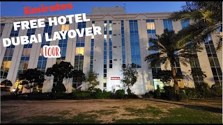 Dubai FREE Layover Hotel For Emirates Economy Class Customers [upl. by Torry]