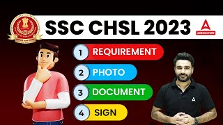 SSC CHSL 2023  SSC CHSL Required Documents  Details By Sahil Madaan [upl. by Aicrop]