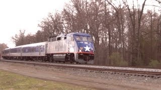 Amtrak 1797 F59PHI City of Asheville NS Piedmont Division Southbound into Charlotte [upl. by Ybloc436]