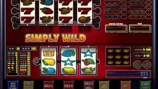 Simply Wild Video Slot  Gokkasten and Fruitmachines [upl. by Locin365]